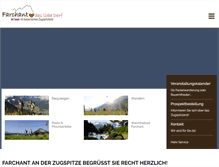 Tablet Screenshot of farchant.de